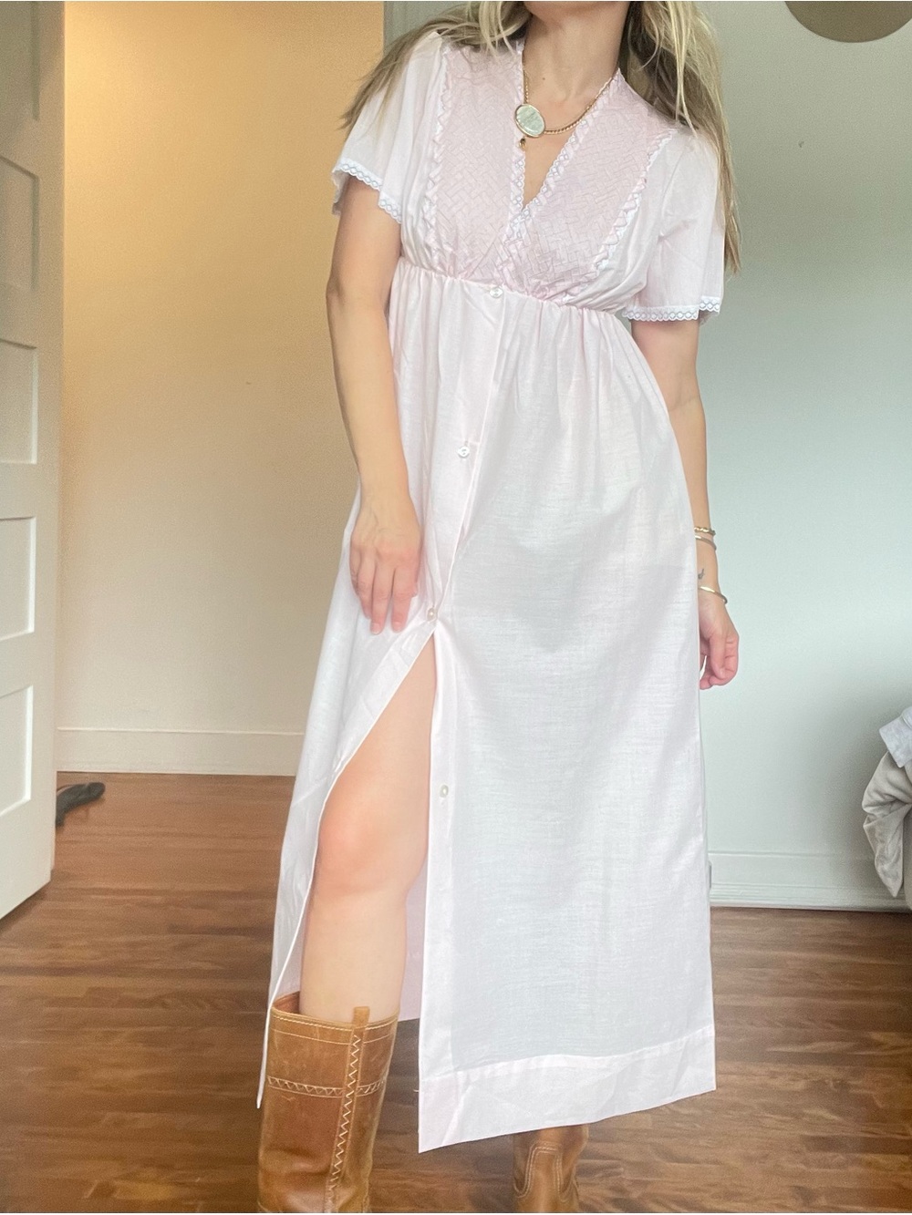 Vintage nightgown cover